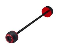 YIJIEBAO Motorcycle Front Rear Axle Fork Crash Sliders Wheel Protector Fit For CBR600RR CBR 600RR 2005-2015 2014 2013 2012(Front Red)