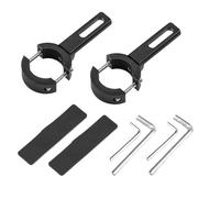 YIJIEBAO Motorcycle Headlight Spotlight Mount Adjustable Fog Light Bracket Fork Ear Chopper Headlamp Holder Motos Accesorios Accessories(2PCS 20-38MM)