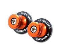 YIJIEBAO Motorcycle M10 Swingarm Spools Slider Stand Fit For KTM 390 790 890 1050 1090 ADVENTURE 1290 SAS 2022 Super Adventure 990 SUPERMOTO Threaded Rear Rocker(Orange-adventure)