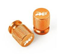 YIJIEBAO Motorcycle Valve Caps Tire Cap Set Fit For Dio DJ-1 DJ-1RR AF19 AF18 SR AF20 ZX AF28 ZX AF35 BAJA AF28 Z4 AF56/57 50cc 125CC(Orange)