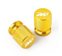 YIJIEBAO Motorcycle Valve Caps Tire Cap Set Fit For Dio DJ-1 DJ-1RR AF19 AF18 SR AF20 ZX AF28 ZX AF35 BAJA AF28 Z4 AF56/57 50cc 125CC(Gold)