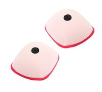 YIJIEBAO Motorcycle Washable Air Filter Dirt Bike Intake Cleaner Fit For KAYO 250 K1 K2 Off-road Moto Dual Foam Layer Sponge Accessories(Air Filter 2 pcs)