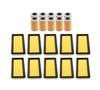 YIJIEBAO Motorcycler Engine Intake Cleaner Element Air Filters Oil Filter Fit For Pulsar NS200 AS200 NS AS 200 Bajaj JG571014 JL581009 Accessories(Clear)