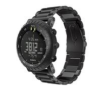 Yikamosi compatible with Suunto Core bracelet, soft TPU watch strap, stainless steel clasp, breathable strap for Suunto Core outdoor sports watch.