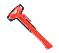 YIKANGHENG Car Window Hammer and Safety Belt Cutter, 9 Inch x 3 Inch High Hardness Alloy Steel Window Breaker Hammer for Car, Bus and Home (1, Big)