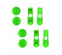 YIKEDA Replacement Lace Locks & End Clips for Elastic Laces, 2 Sets | Spare shoelace clips for compatible no-tie lacing systems. Accessories only; laces not included. Available in 18 colours.