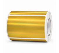 YIKIADA Gold Thermal Labels 76 × 50 mm Vinyl Printer Roll Stickers 200 PCS