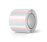 YIKIADA Thermal Labels Vinyl 25 × 50 mm Self-Adhesive Rectangle Stickers Roll Waterproof Direct Printer Decals Name Tags for Address Barcode Small Business 500 PCS Gradient Red