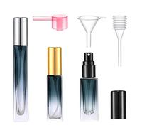 Yikimyfo Atomizer Sprayer for Perfume, 3 Pack(5ml+9ml+10ml) Travel Perfume Bottle Refillable Fine Mist Glass Perfume Spray Bottles Leak-proof Cologne Bottles Empty Perfume Atomizer