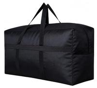 YiKitHom Extra Large Storage Duffle Bag for Travel, Oversized Giant Big Traveling Duffel Bag, Black, 60L - 23.6"l X 11.8"w X 13.4"h, Sporty