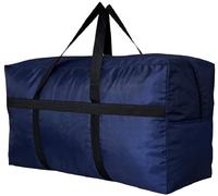 YiKitHom Extra Large Storage Duffle Bag for Travel, Oversized Giant Big Traveling Duffel Bags, Blue, X-Small-23.6"(L) X 11.8"(W) X 13.4"(H), Practical, Rugged, Versatile