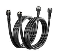 YiLaie 2 Pack 10FT 4 Pin RGB Cable Cord for 8 Pods and 12 Pods Multi Color Underglow Rock Light Kits Wheel Well Lights Extension Wire, 2 Years Warranty