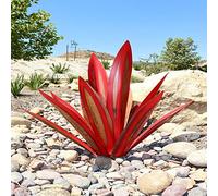 YIlanglang DIY Metal Agave Plant, Rustic Tequila Sculpture, Garden Yard Art Decoration, Lawn Ornaments, Waterproof, Rust-proof