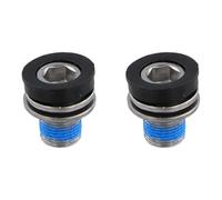 YILANJIN 2 Pieces Crank Screws, Steel Bicycle Screws, Bicycle Crank Screws, Middle Movement Screws, Bike Crank Bolts, Suitable for Electric Bicycles and Other Bicycles (M12)