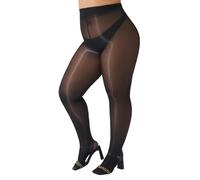 Yilanmy Women’s Plus Size Shiny Tights High Gloss Sheer 40 Denier