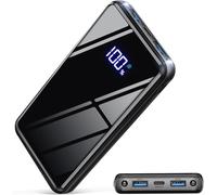 YILANS Power Bank Fast Charging 20000mAh, Portable Charger PD22.5W, PD3.0 QC4.0 USB-C Output/Input, Phone Battery Pack for iPhone 16 15 14 13 Plus Pro Max Mini, Galaxy, Google，Midnight Black