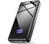YILANS Power bankFast Charging,20000mAh Portable Charger Powerbank PD 3.0 QC 4.0 USB-C Output/Input, 22.5W With LCD Display 3 Ports Compatible with iPhone 16 15 14 Android and more