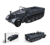 YILETKC Technik Military Tank Building Blocks Set, 525 PCS WW2 Military Halftrack Building Kit, MOC Bricks Construction Toy Model, Gifts for Adults and Teens