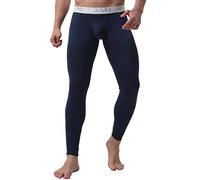 YiLianDa Mens Modal Thermal Underwear Extreme Hot Thermal Underwear Long Johns Pants Sapphire