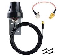 YILIANDUO 4G LTE Antenna Outdoor Wall Mount Waterproof SMA Male Aerial + SMA to TS9 Adapter Pigtail Cable for WiFi Router Mobile Hotspot Wireless Modem Router Gateway Trail Camera