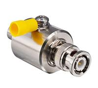 YILIANDUO BNC Coaxial Lightning Arrestor Surge Protector BNC Male to Female 50 Ohm Thunder & Lightning Protection Device for CCTV Camera Video