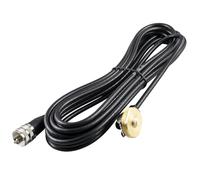 YILIANDUO CB Radio Antenna Cable NMO to UHF Male PL259 Connector Roof Mount Mobile Antenna Cable Coaxial RG58 5M for NMO style Antennas CB Radio Walkie Talkie Antenna