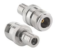 YILIANDUO N Female to QMA Male Adapter 6GHz RF Coaxial connector for 5G mmWave/Satcom Cellular Communication basestation, WiFi Router Pack of 2