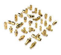 YILIANDUO SMA Antenna Adapter 30 Type Set SMA Male Female Coupler Adapter RF Coaxial Cable Connector for 2G 3G 4G LTE Antenna Router Ham Radio DAB WLAN WiFi Wireless Networks