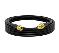 YILIANDUO SMA Antenna Cable RG58 Coaxial Cable 2M/6.56ft | 50ohm SMA Male to Female Bulkhead Cable Low Loss WiFi Antenna Extension for 3G 4G LTE Antenna Wireless Antenna Router Gateway