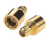 YILIANDUO SMA Coax Adapter RPSMA Quick Male to SMA Female Adapter RF Quick Push-on Connector DC-12GHz for Antennas Wireless LAN Devices Coaxial Cable Pack of 2