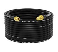 YILIANDUO SMA WiFi Antenna Extension Cable 15-Meter(49.2 Ft) SMA Male to Female 50 Ohm Low Loss RG58 Coaxial Cable for Wireless Feeder Pigtail Huawei 2G/3G/4G LTE WiFi Router(Not for TV)