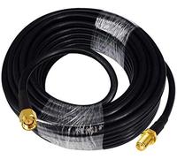 YILIANDUO WiFi Antenna Extension 30M SMA Male to SMA Female RG58 Low Loss Coaxial Cable Patch Lead Coax for 2G/3G/4G LTE SMA WiFi Antenna Wireless Router WLAN Power Cord