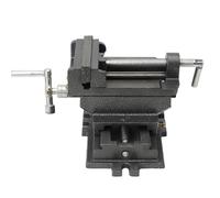 YILIKISS 4 Inch Cross Slide Drill Press Vise Heavy Duty Benchtop Compound Cross Slide Vise Drill Press X-Y Compound Vise Fit for CNC Milling Machine, Drilling Machine and Other Mechanical Equipment