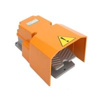YILIKISS Antislip Foot Pedal Valve,Foot Press Control Air Pad Momentary Pedal Switch with Protection Cover for Industrial Machine Equiments