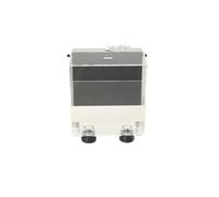YILIKISS Aquarium Overflow Box Fish Tank Siphon Overflow Box Self-start Hang On Overflow Box for Aquarium Scrubbers, 5000L/H Flow, with Overflow Box Guide Protection Comb, Movable Cover