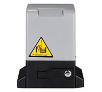 YILIKISS Automatic Sliding Gate Opener Kit 370W Heavy Duty Electric Gate Operator for Gate Up to 800 kg, Security Gate Operator with with Infrared Sensor Remote Control & 8pcs Racks