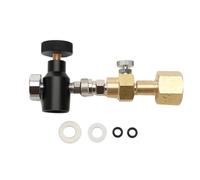 YILIKISS CO2 Adapter, Co2 Carbonator Cylinder Tank Refill Adapter Fill Adaptor Filling Station, Adapter Water Carbonator