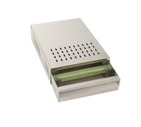 YILIKISS Coffee Knock Box Drawer, Stainless Steel Coffee Grind Knock Box Detachable Coffee Residue Powder Box Non Slip Coffee Dump Bin for Home, Office, Restaurant and Cafe