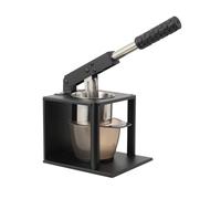 YILIKISS Commercial Manual Citrus Juicer Machine Hand Press Fruit Squeezer Lever Design Commercial Orange Crusher with Two Filters for Lemon Tomato Pomegranates