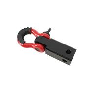 YILIKISS Shackle Hitch Receiver, Fits 2" Receivers, 41000 lbs Breaking Strength, D Ring Shackle with Trailer Hitch Lock Pin, Heavy Duty Towing Accessories for Trucks, Jeeps, Off-Road Vehicle Recovery