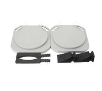 YILIKISS Wheel Alignment Tool 360° Rotating Turn Plate, Pair of Turntable Front End Turn Plate Table for Car Truck