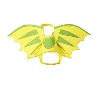 Yililay Dragon for Dogs Dog Halloween Costumes for Dogs, Pet Dragon Funny Cat Dog Costume Wings, Pet Halloween Dog Dinosaur Cat Halloween Costumes for Cats Small Dogs Halloween Decoration