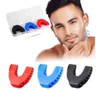 YILIMZ 3PCS Jaw Trainer With 3 Resistance Levels - Silicone Exerciser for Men & Women, Activating Tightening Strengthening Facial Muscles, Jawline Workout and Face Exerciser