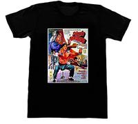 YILIN Cool Drunken Master Import Tshirt 156 Shirt Jackie Chan Martial Arts Karate Sake Black XL