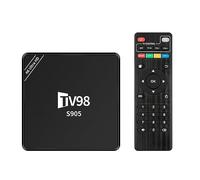 yilin TV98 TV Box S9054K Android 12 Smart TV Box RJ45 10M 100M TV98 Media Player Easy to Use UK Plug