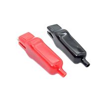 Yilingjc 2Pcs 20A Sheathed Alligator Clamps, Insulated Crocodile Clips Battery Clip Electric Circuit Test Clip Crocodiles Electrical Clip Electrical Tool Parts