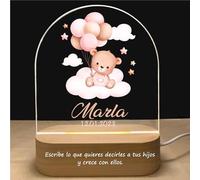 YiLingYiJiu Personalised Baby Night Lights,Night Light for Kids with Name,Customised Night Light Gifts for Girl,Boy,Newborn,Christening,Birthday-Children's Decorative Personalised Gift (OSO_14)