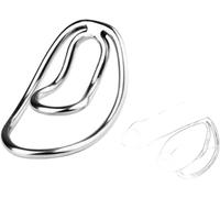 YILIUJIUJIU Stainless Steel Chastity Devices Male Chastity Clip Penis Clip Panties Chastity Device Male Penis Ring Device Cock Cage Male Trainer Chastity Cage Penis Exercise Sex Toys