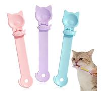 YilKUliHio Cat Treat Dispenser Squeeze, Cat Strip Feeders, 3 PCS