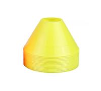 YILWPV 20pcs 8cm Football Training Logo Plate Pressure Cone Bucket Sports Accessories For Football(Yellow)